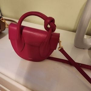 Yuzefi pretzel top handle bag